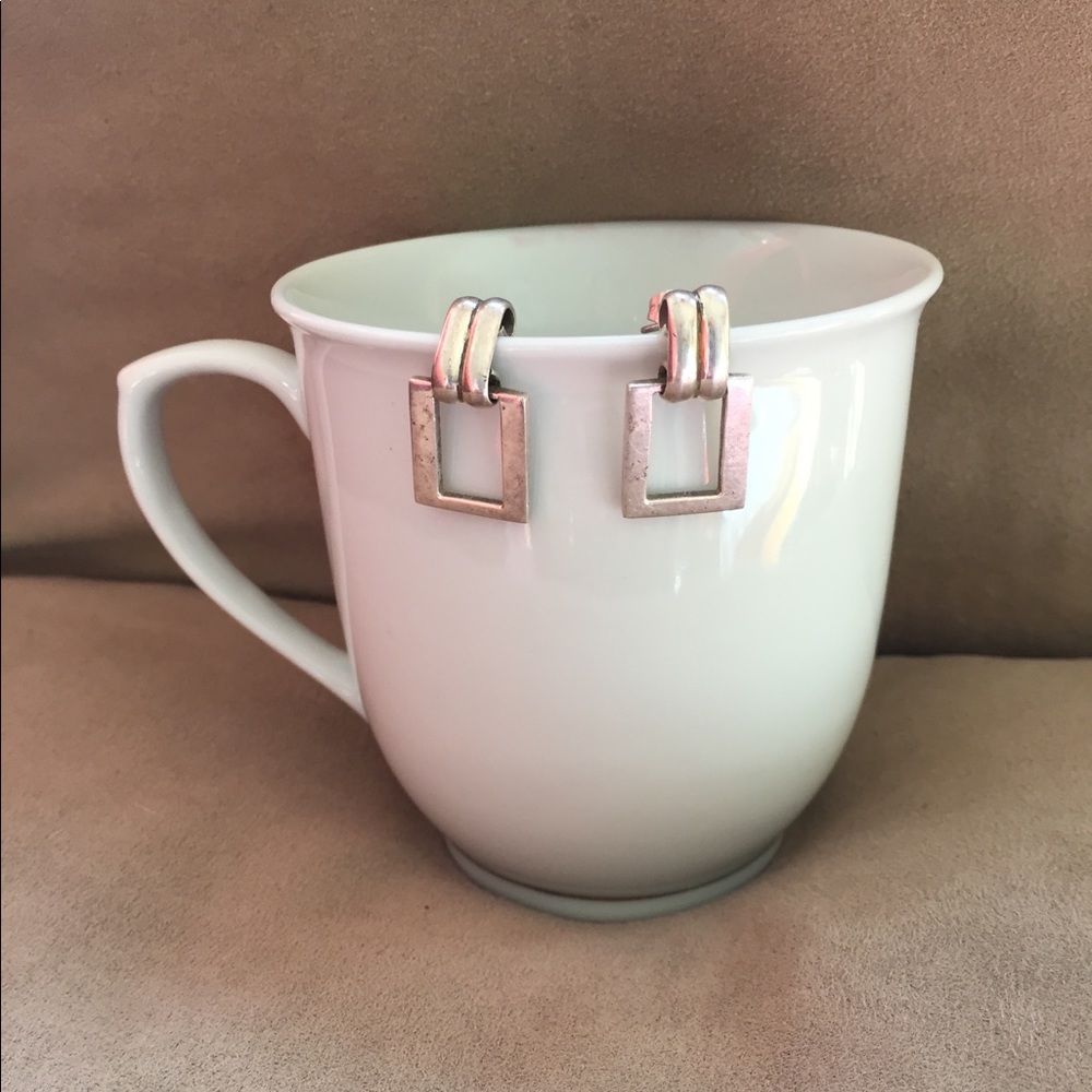Earrings, sterling silver posts